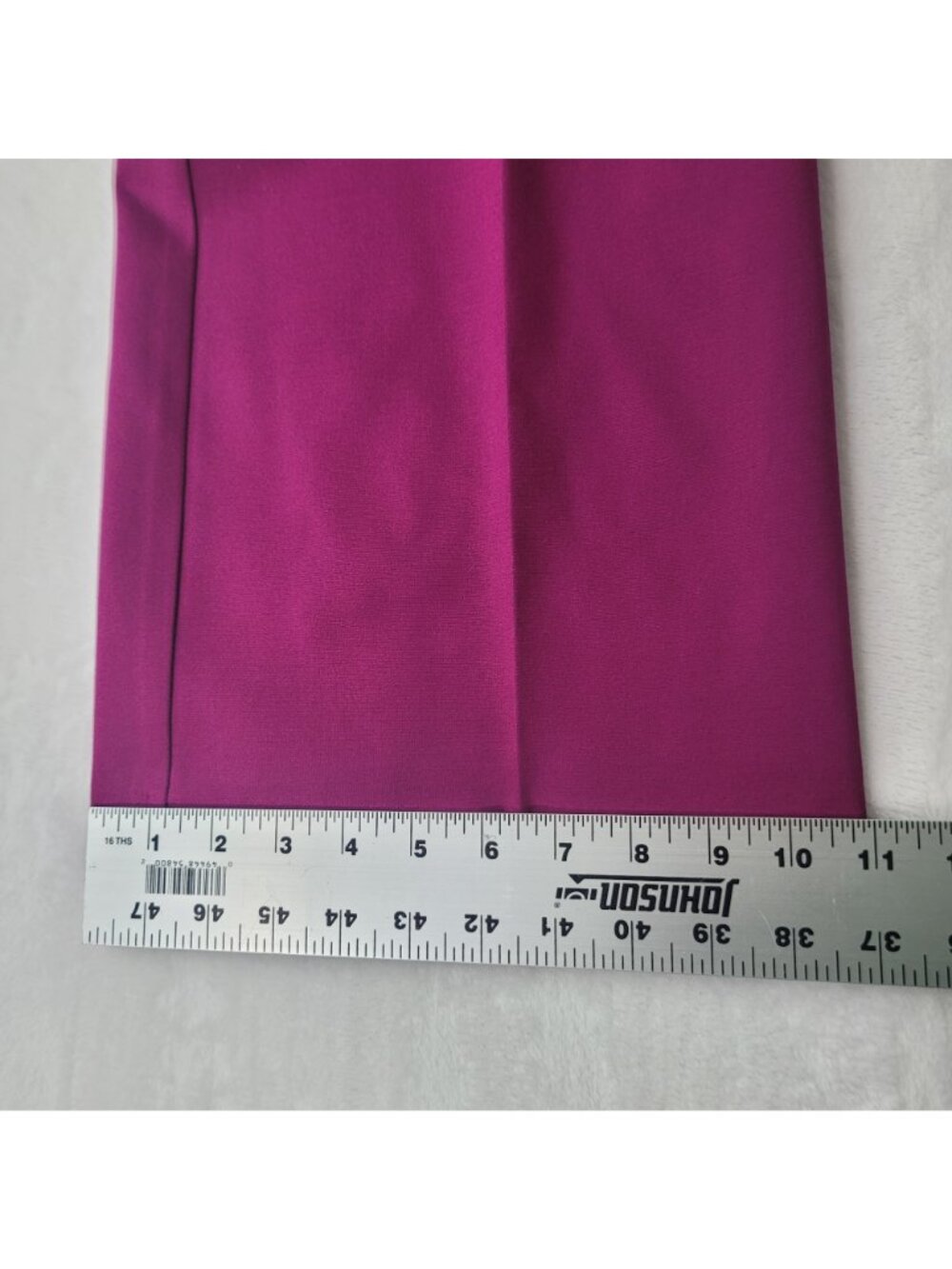 Anne Klein Women's Magenta Wide-Leg Dress Pants Size L NWT - Picture 8 of 11